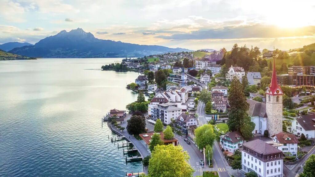 Weggis am Vierwaldstättersee als romantische Date Idee ab Luzern